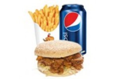 Doner Roll, Chips & Drink